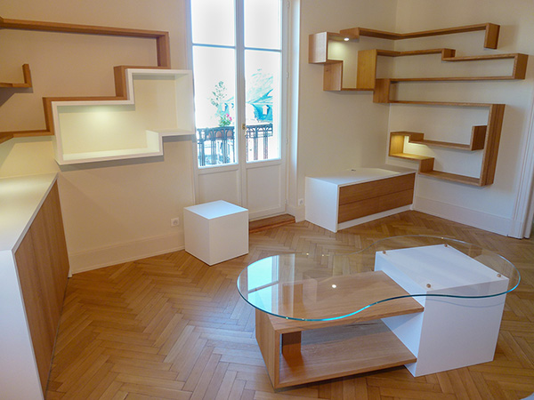 Agencement Salon Bureau Entrée Atelier Ours Blanc